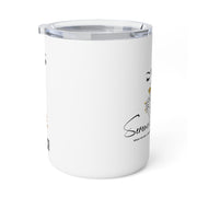 Serene Bombshell "My Life, My Rules" Insulated Coffee Mug - 10oz, Personalized Gift