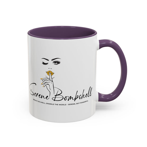 Serene Bombshell Accent Coffee Mug (11, 15oz)