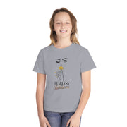 Stylish Youth Tee - Fearless and Fabulous Graphic T-Shirt for Trendy Kids