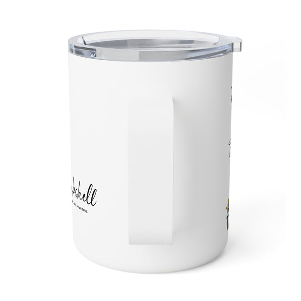 Serene Bombshell "Not Asking, Taking!" Insulated Coffee Mug - 10oz, Personalized Gift