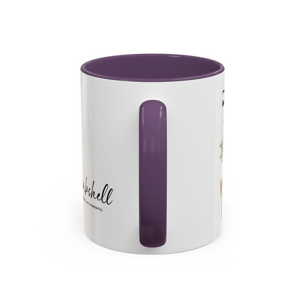 Serene Bombshell "My Life, My Rules" Accent Coffee Mug (11, 15oz)