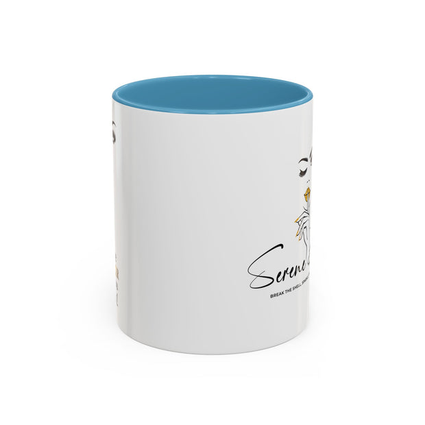 Serene Bombshell "You are Stronger Than you Think" Accent Coffee Mug (11, 15oz)
