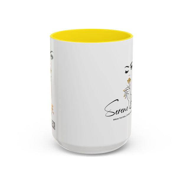 Serene Bombshell "My Life, My Rules" Accent Coffee Mug (11, 15oz)