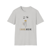 Serene Bombshell Chic Statement T-Shirt - "I can. I will. Watch Me" Graphic Tee