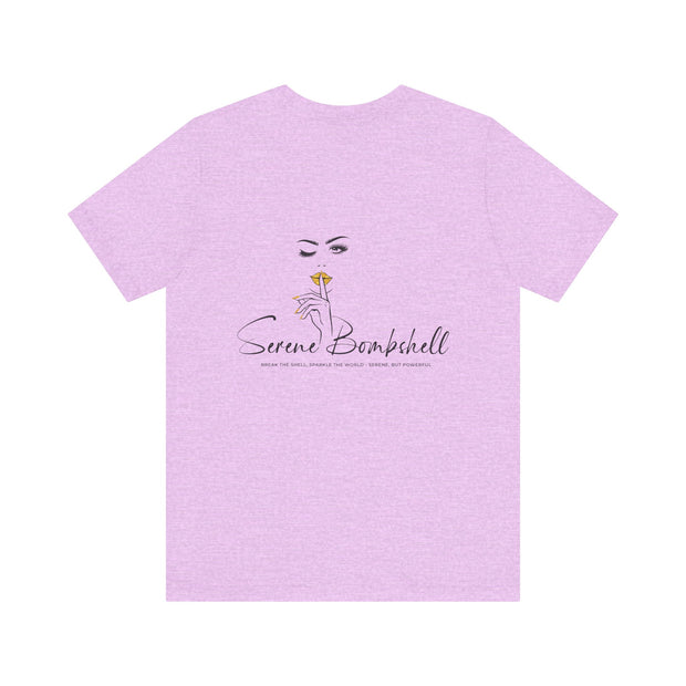Serene Bombshell Empowering Graphic Tee "Go Girl" for Confident Women