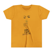 I can. I will. Watch me. Youth Tee, Stylish Graphic Young Adult Shirt