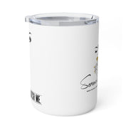 Serene Bombshell "I can. I will, Watch me" Insulated Coffee Mug - 10oz, Personalized Gift