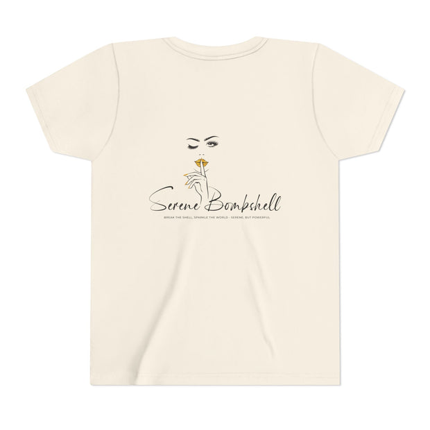 Born to Shine Youth Tee, Stylish Graphic Young Adult Shirt