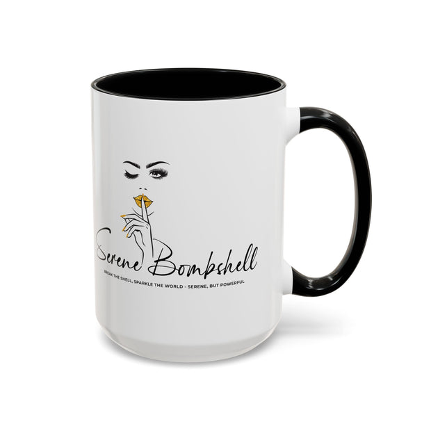 Serene Bombshell "Not Asking, Taking!" Accent Coffee Mug (11, 15oz)