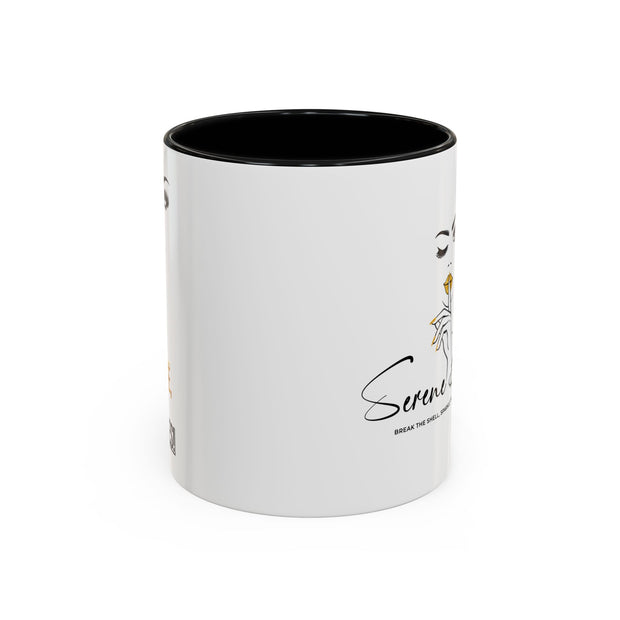 Serene Bombshell "My Life, My Rules" Accent Coffee Mug (11, 15oz)