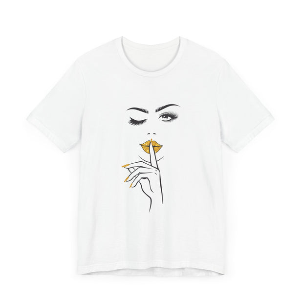 Serene Bombshell Empowering Graphic Tee for Confident Women