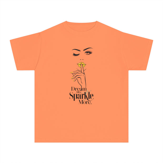Stylish Youth Tee - Dream Big, Sparkle More Graphic T-Shirt for Trendy Kids
