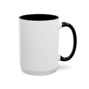 Serene Bombshell Stylish Black-Handled Coffee Mug - Perfect for Morning Brew
