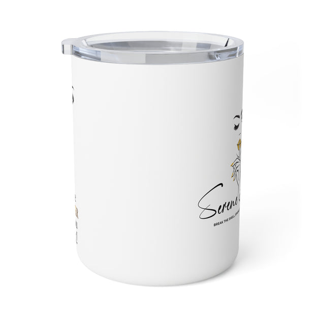 Serene Bombshell "You are Stronger Than you Think" Insulated Coffee Mug - 10oz, Personalized Gift