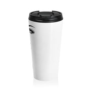 Serene Bombshell Chic Stainless Steel Travel Mug with Elegant Design