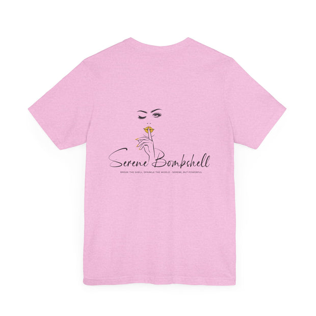 Serene Bombshell Empowering Graphic Tee "Go Girl" for Confident Women