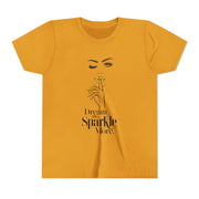 Dream Big, Sparkle More Youth Tee, Stylish Graphic Young Adult Shirt
