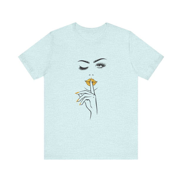 Serene Bombshell Empowering Graphic Tee for Confident Women