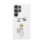 Serene Bombshell Phone Case, Chic Snap Case, Stylish Phone Cover