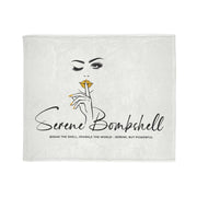 Serene Bombshell Blanket - Cozy Throw for Relaxation, Living Room Decor