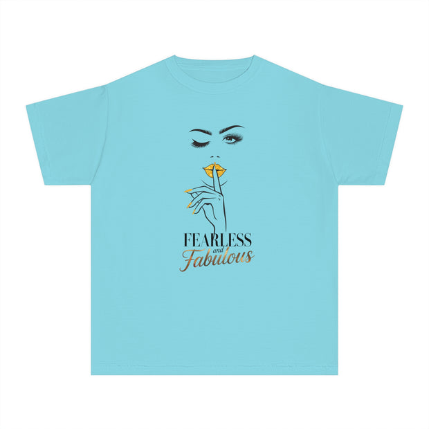 Stylish Youth Tee - Fearless and Fabulous Graphic T-Shirt for Trendy Kids