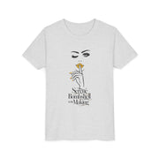 Serene Bombshell in The Making Youth Tee, Stylish Graphic Young Adult Shirt