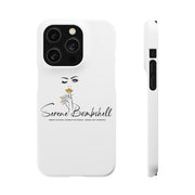 Serene Bombshell Phone Case, Chic Snap Case, Stylish Phone Cover