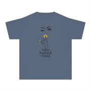 Stylish Youth Tee - Scenic Bombshell in the Making Graphic T-Shirt for Trendy Kids