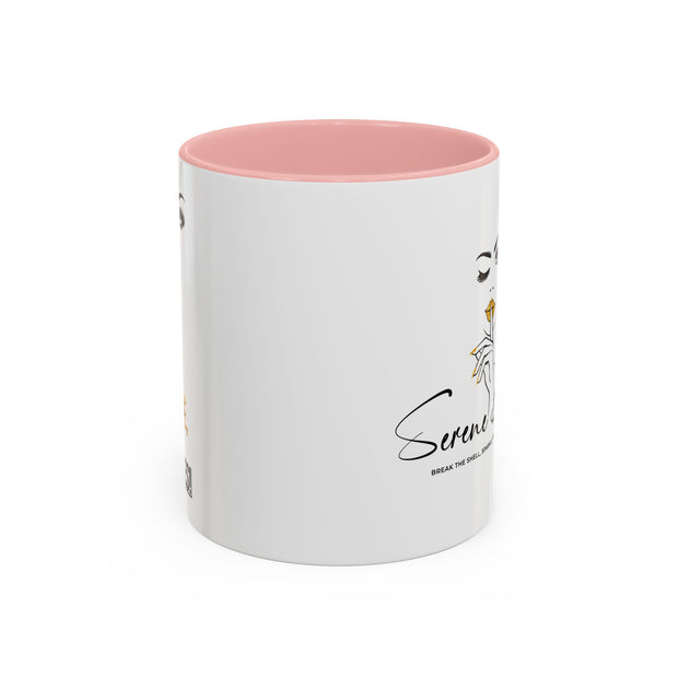 Serene Bombshell "My Life, My Rules" Accent Coffee Mug (11, 15oz)