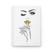 Serene Bombshell Hardcover Journal - Stylish Writing Notebook