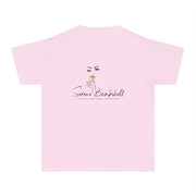 Smart Girls Shine Bright Stylish Youth Tee - Graphic T-Shirt for Trendy Kids