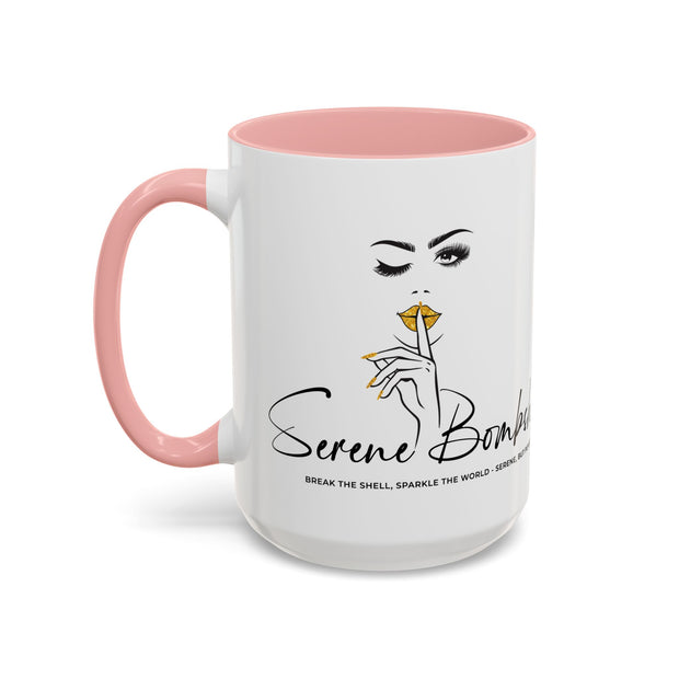 Serene Bombshell Accent Coffee Mug (11, 15oz)
