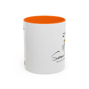 Serene Bombshell "My Life, My Rules" Accent Coffee Mug (11, 15oz)