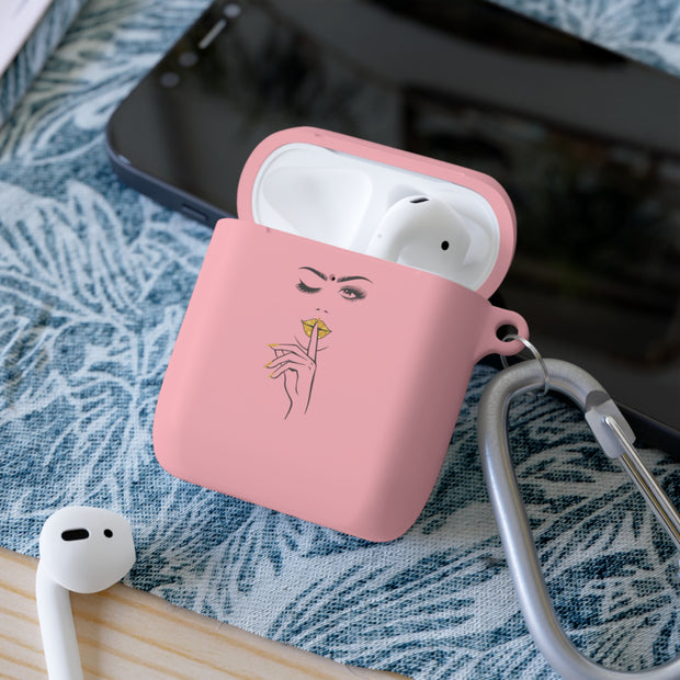 Serene BombShell AirPods Case Cover for Fashion Lovers, Trendy Accessory