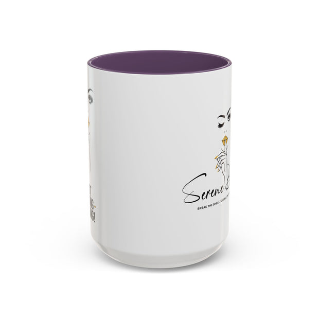 Serene Bombshell "Not Asking, Taking!" Accent Coffee Mug (11, 15oz)