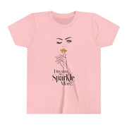 Dream Big, Sparkle More Youth Tee, Stylish Graphic Young Adult Shirt