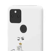 Serene Bombshell Phone Case, Chic Snap Case, Stylish Phone Cover