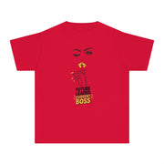 Stylish Youth Tee - Future Leader, Current Boss Graphic T-Shirt for Trendy Kids