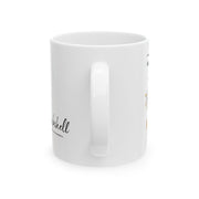 Serene BombShell ""My Life, My Rules" Ceramic Coffee Mug, Unique Gift for Coffee Lovers, Tea Drinkers