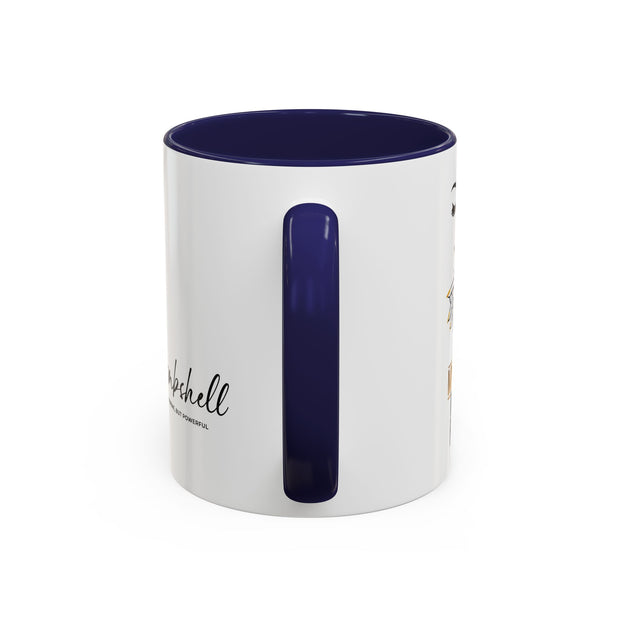 Serene Bombshell "My Life, My Rules" Accent Coffee Mug (11, 15oz)