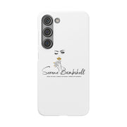 Serene Bombshell Phone Case, Chic Snap Case, Stylish Phone Cover
