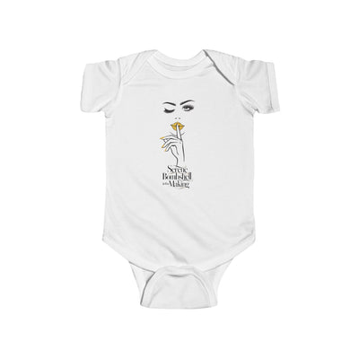 Serene Bombshell in the Making Cute Baby Bodysuit, Funny Baby Clothes, Newborn Gift