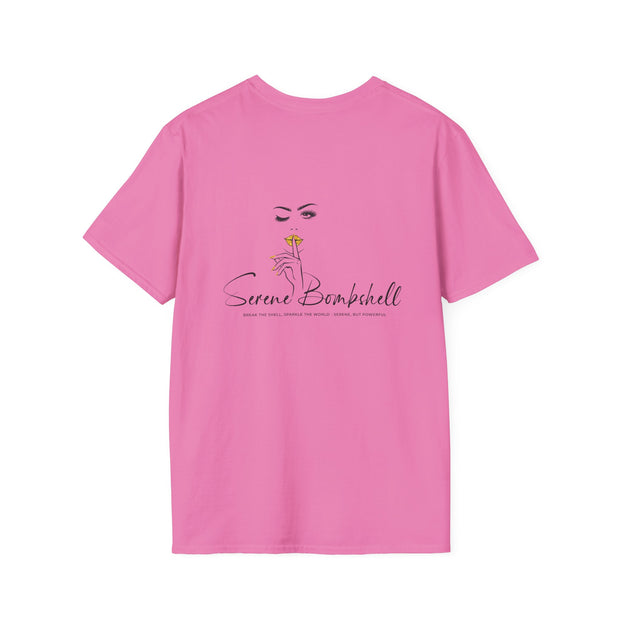 Serene Bombshell Chic Statement T-Shirt - You are Stronger than you think Graphic Tee