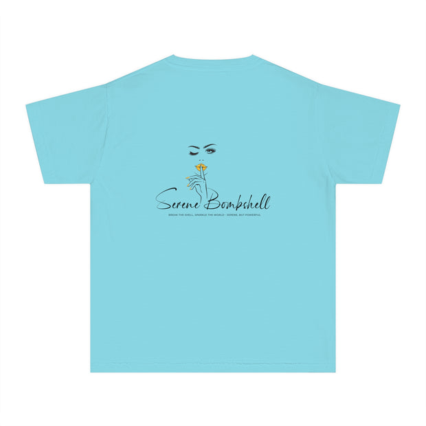 Born to Shine Stylish Youth Tee - Graphic T-Shirt for Trendy Kids