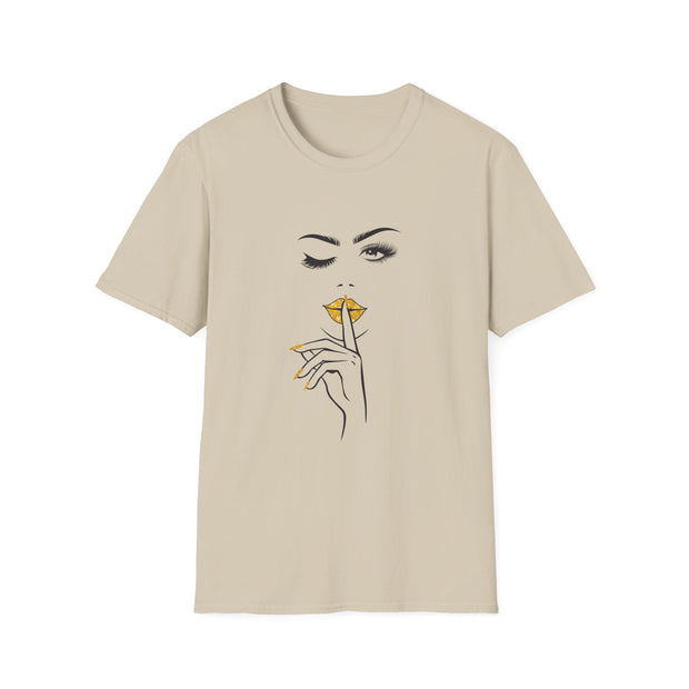 Serene Bombshell Chic Statement T-Shirt - Graphic Tee