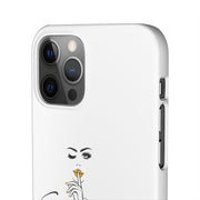 Serene Bombshell Phone Case, Chic Snap Case, Stylish Phone Cover