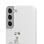 Serene Bombshell Phone Case, Chic Snap Case, Stylish Phone Cover
