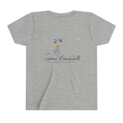 Smart Girls Shine Bright Youth Tee, Stylish Graphic Young Adult Shirt