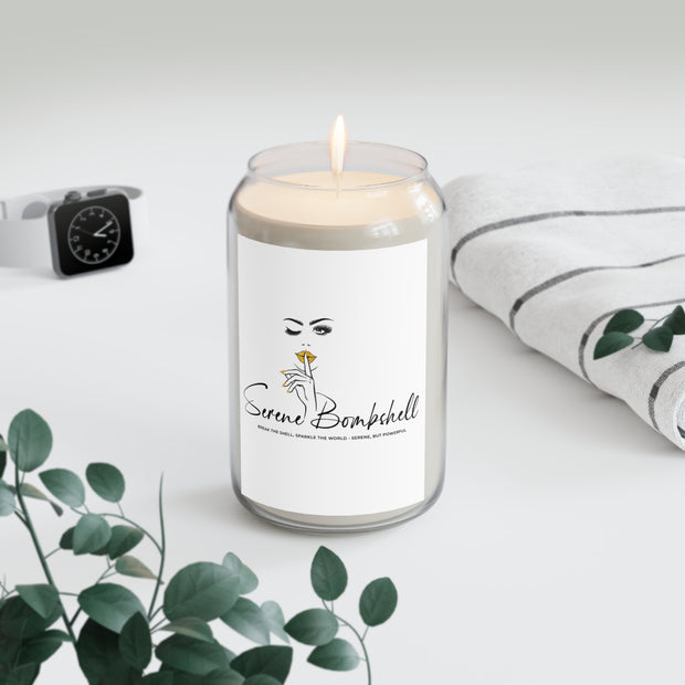Serene Bombshell Stylish Scented Candle, Modern Home Decor