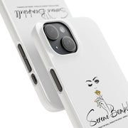 Serene Bombshell Phone Case, Chic Snap Case, Stylish Phone Cover
